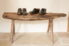 Antique French Rustic Pig bench/seat - Decorative Antiques UK  - 3