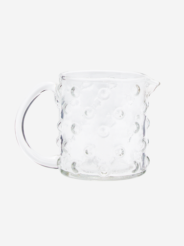 Small Glass jug with dots design