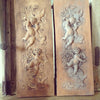 Vintage Terracotta Cherub Decorative panels/wall plaques - Decorative Antiques UK  - 1