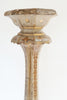 Huge Antique French Handpainted Church Candleholder