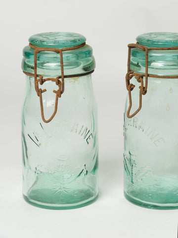 Beautiful Vintage French Canning Jars from La Lorraine