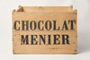 Antique French Chocolat Menier Crates