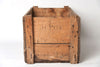 Antique Chocolat Menier Wooden Box