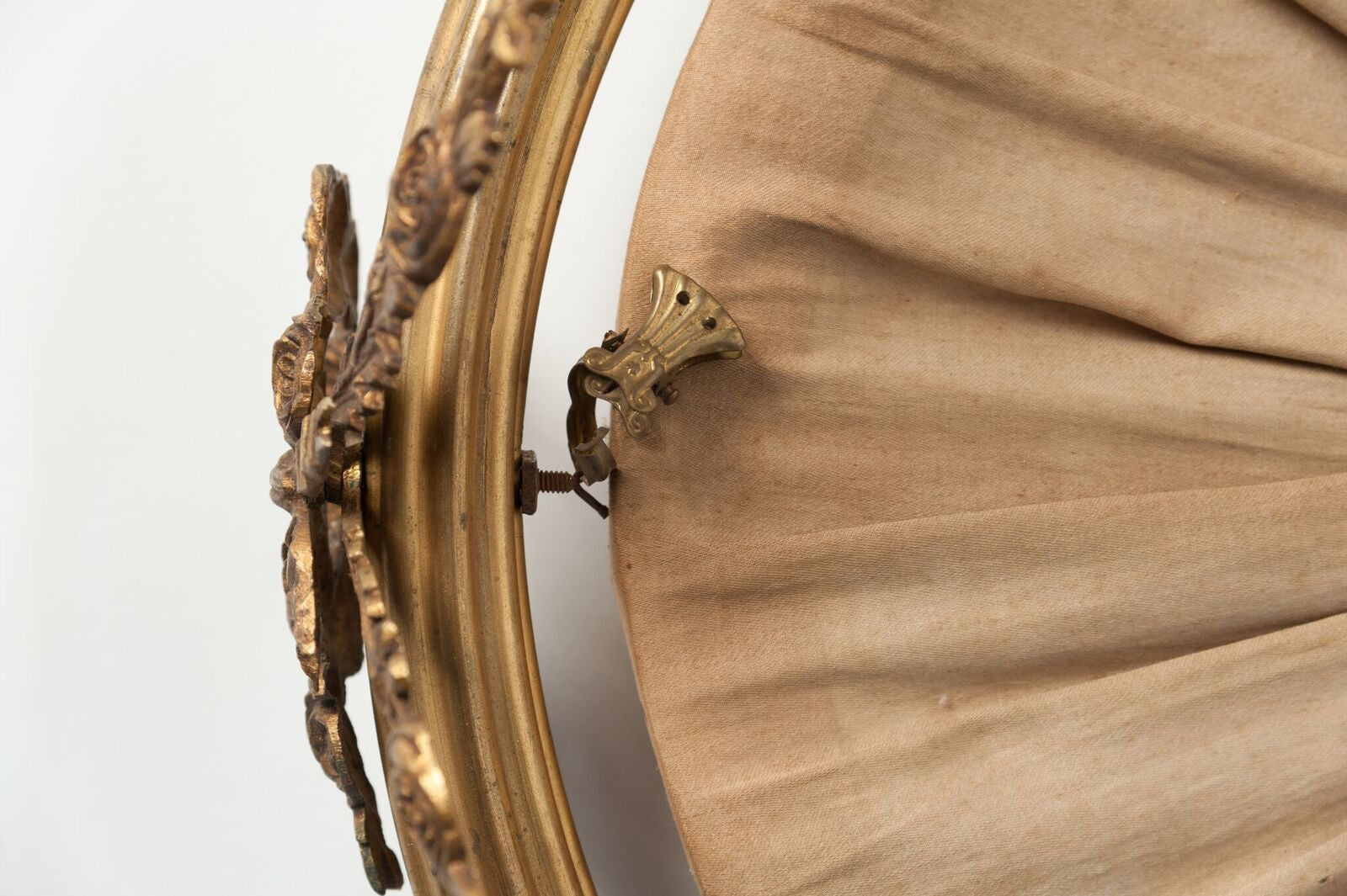 Amazing Antique French Ciel De Lit, Gilded Bronze