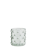 Drinking Glass With Dots