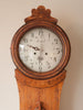 Antique Swedish Mora Clock with rare calendar dial, pendulum, weight and key - Decorative Antiques UK  - 2