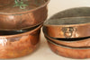 Antique Swedish Copper Bowls, circa 1900, rare set