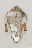 Vintage French Venetian Mirror Glass Wall Sconce - Decorative Antiques UK  - 2