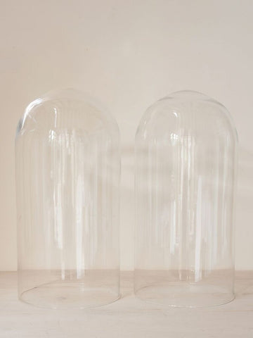 Collection Vintage Glass Cloches/Domes - Decorative Antiques UK  - 2
