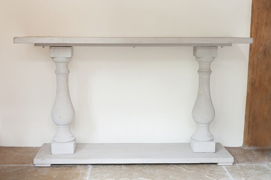 Beautiful Reclaimed Wood Console Table - Decorative Antiques UK  - 2