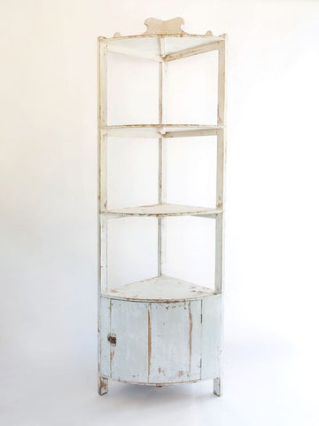 Beautiful Antique French Etagere with old paint