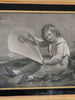 Antique Painting by Joseph Barney, Engraved by T. Gaugain " Boy with a kite" - Decorative Antiques UK  - 3