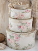 Jeanne D'Arc Living Floral Fabric Box Set - Decorative Antiques UK  - 1