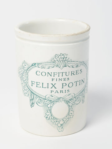 Antique French Felix Potin Confiture Pot