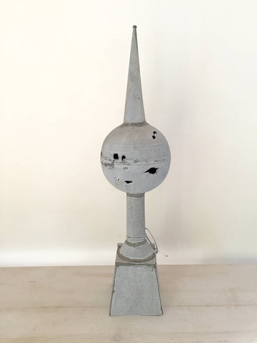 Antique 19th Century French Zinc Roof Finial