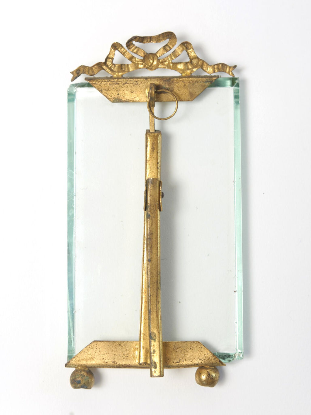 Antique French Bevelled Glass Photo frame