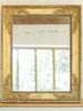 Antique French Gilt Mercury Glass Rectangular Mirror