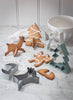 Garden Trading Christmas Cookie Cutters in Chalk and Charcoal