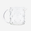 Small Glass jug with dots design