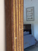 Early 19th Century French reeded Mirror with Mercury Glass