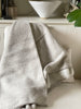 Klippan Peak Natural Beige Merino & Lambswool throw