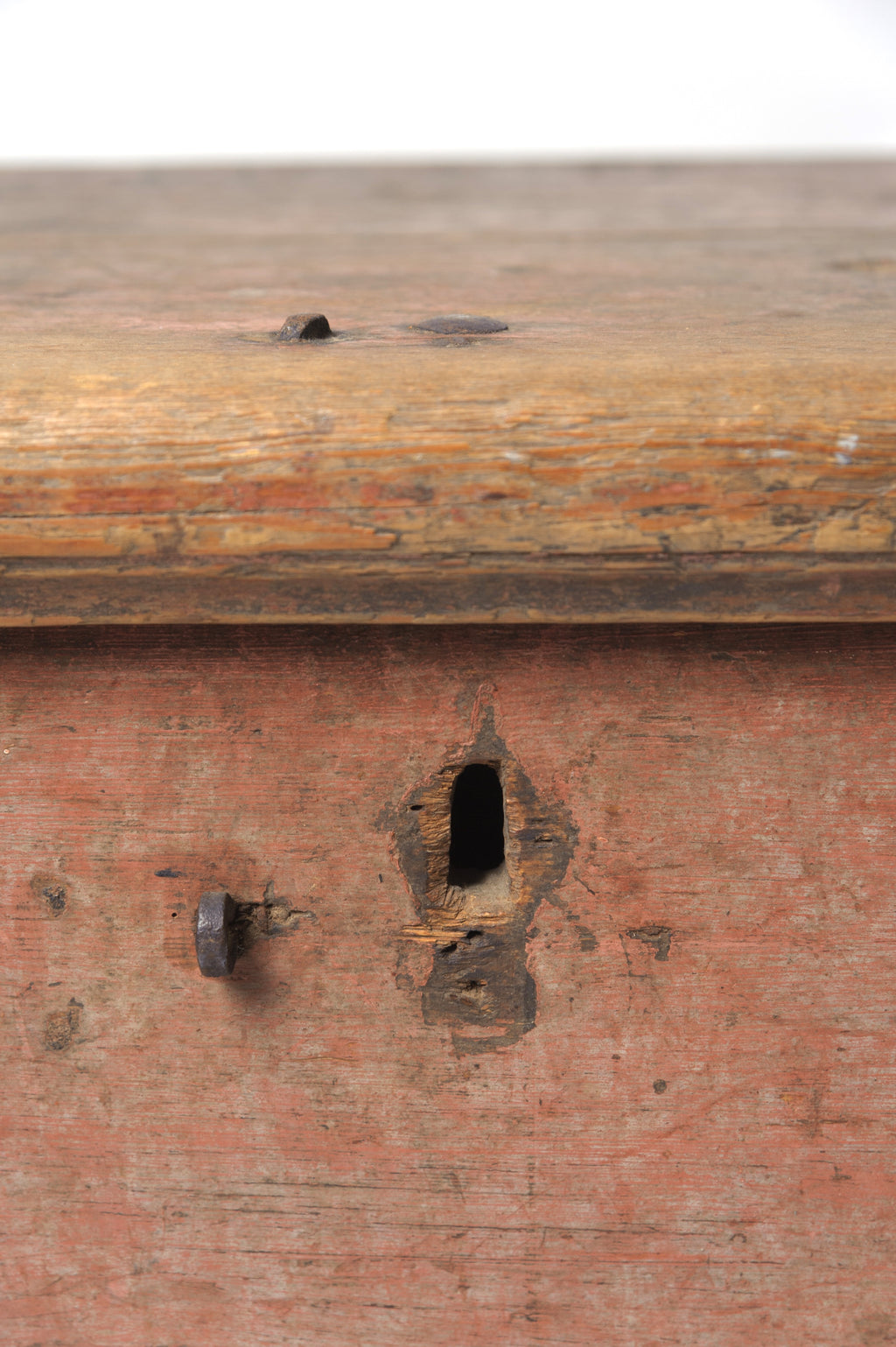 Antique Swedish Trunk with original paint