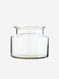 Recycled glass vase small