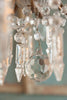 Stunning Large 1920's Italian Crystal Glass Chandelier, fully restored and rewired