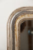 Antique French Silver and Gold Gilt Louis Philippe Mirror