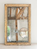 Antique French Silver and Gold Gilt Mercury Glass Mirror