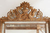 Antique French Griffin Crested top Mirror with Venetian glass trim - Decorative Antiques UK  - 3