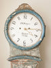 Antique Swedish Mora Clock, dry scraped, circa 1820's