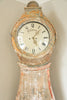 Antique Swedish Dryscraped Mora Clock