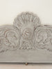 Antique French Painted Pediment/Fronton