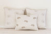 Beautiful Handmade Peony and Sage Linen Cushions