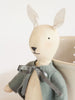 Beautiful Handmade Rabbit Dolls, using Vintage Linens