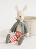 Beautiful Handmade Rabbit Dolls, using Vintage Linens