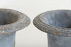 Beautiful Pair Vintage French Cast Iron Urns