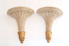 Pair Mid Century Italian Florentine Wall Corbels