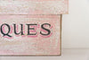 Gorgeous Wooden Hand scribed Antiques Sign - Decorative Antiques UK  - 4