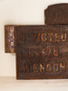Antique Cast Iron Route Sign, Circa 1900's - Decorative Antiques UK  - 1