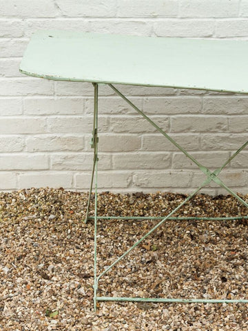 Vintage French Folding Six Seater Garden Table