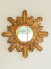 Mid Century French Gilt Sunburst Mirror