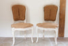 Pair Antique 19th Century French Dining Room Chairs - Decorative Antiques UK  - 2