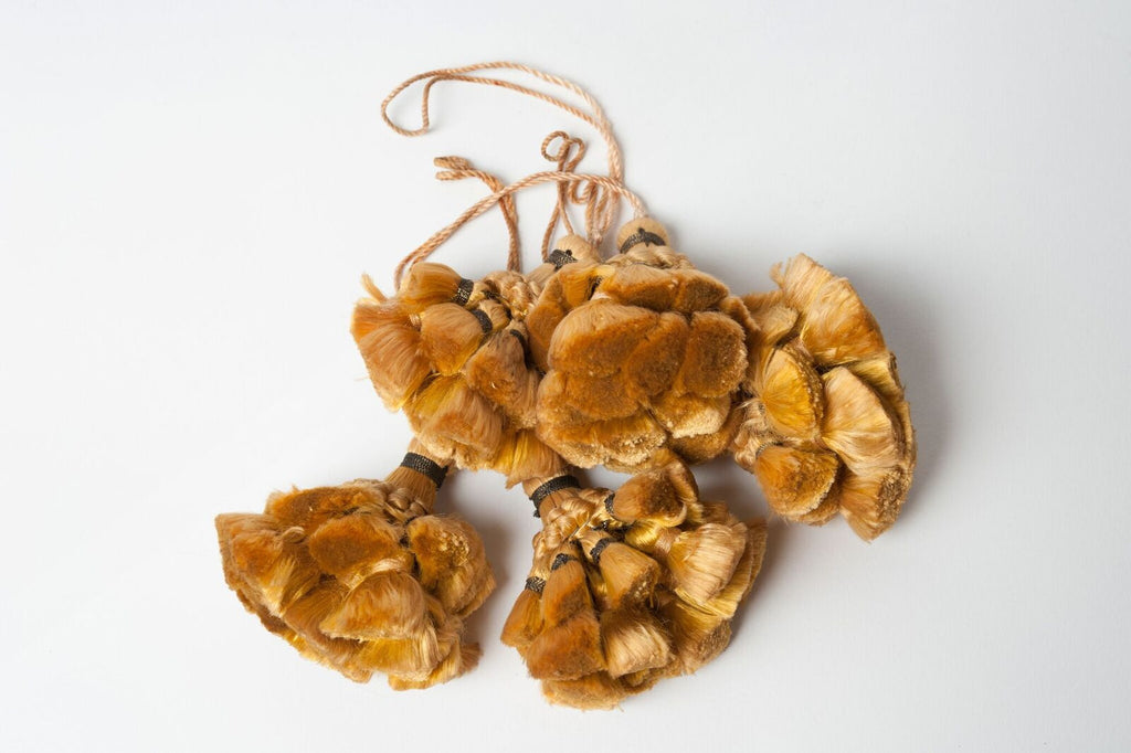 Antique French Silk Passementerie Tassels