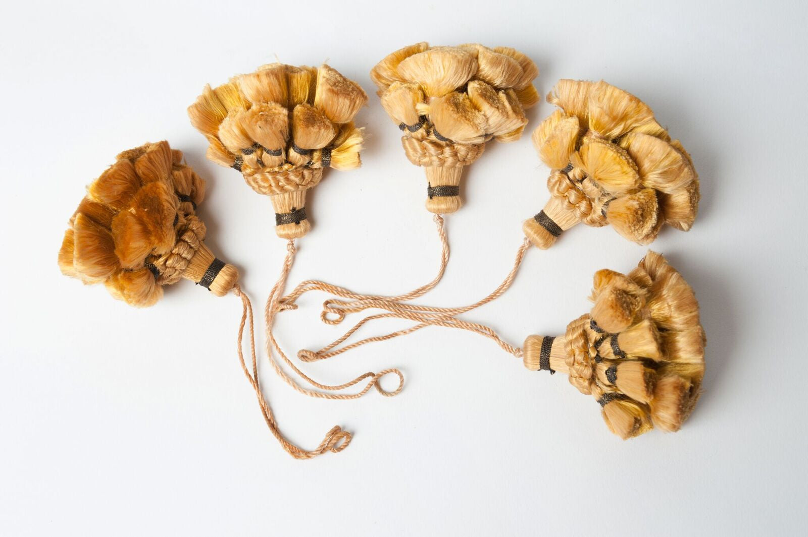 Antique French Silk Passementerie Tassels