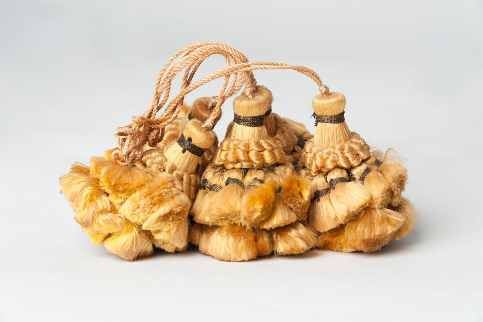 Antique French Silk Passementerie Tassels