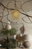 Paper Honeycomb tree decoration with gold dots