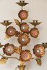 Beautiful Antique French 5 arm Jewelled Candelabra - Decorative Antiques UK  - 4