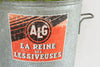 Collection Vintage French Galvanised Wash Tubs